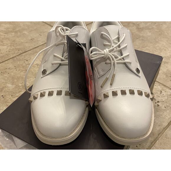 G/Fore Stud Cap Toe Gallivanter Women Size 9.5 Spikeless Golf Shoes G4LC20EF05 - Picture 5 of 8